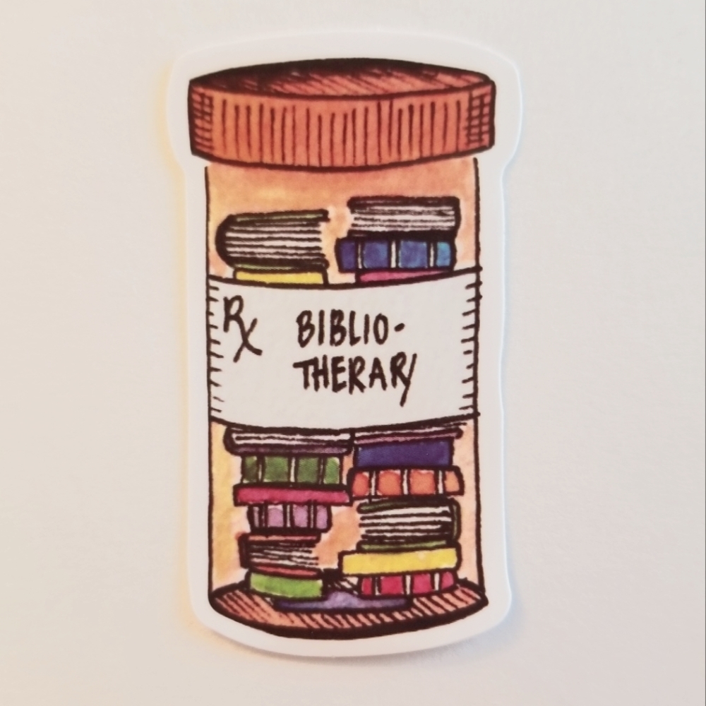 10/$10 BiblioTherapy Rx Sticker